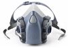 3M™ Half Facepiece Reusable Respirator 7502/37082(AAD), Respiratory Protection, Medium - Latex, Supported